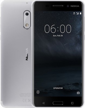 Nokia 6 Dual Sim 32Gb Silver